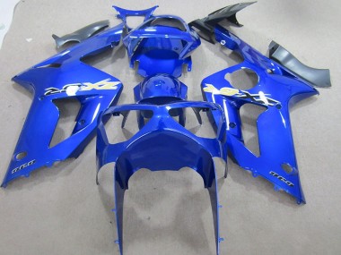 Blau 636 ZX6R 2003-2004 Verkleidungen
