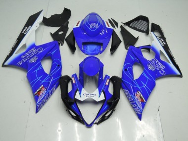 Blau Corona GSXR 1000 K5 2005-2006 Verkleidungen