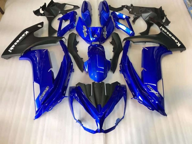 Blau EX650 2012-2016 Verkleidungen Blau EX650 2012-2016 Verkleidungen