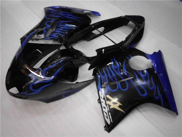 Blau Flamme CBR 1100 XX 1996-2007 Verkleidungen Blau Flamme CBR 1100 XX 1996-2007 Verkleidungen
