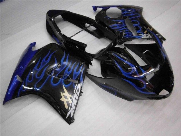 Blau Flamme CBR 1100 XX 1996-2007 Verkleidungen Blau Flamme CBR 1100 XX 1996-2007 Verkleidungen