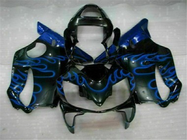 Blau Flammen CBR 600 F4i 2001-2003 Verkleidungen