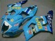 Blau GSXR 1000 K3 2003-2004 Verkleidungen Blau GSXR 1000 K3 2003-2004 Verkleidungen