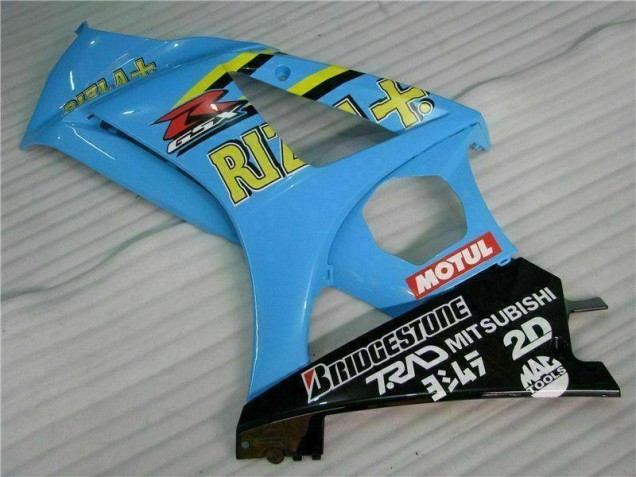 Blau GSXR 1000 K7 2007-2008 Verkleidung Blau GSXR 1000 K7 2007-2008 Verkleidung