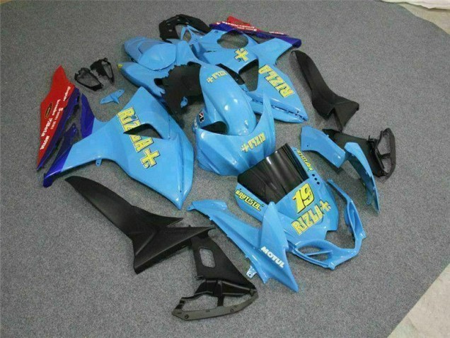 Blau GSXR 1000 K9 2009-2016 Verkleidungen Blau GSXR 1000 K9 2009-2016 Verkleidungen