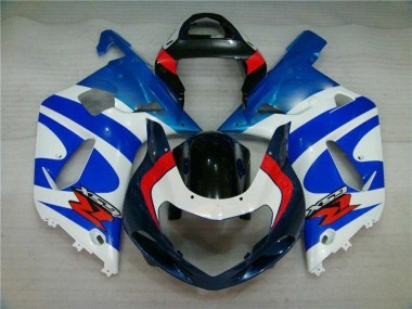 Blau GSXR 600 / 750 K1 K2 K3 2001-2003 Vollverkleidung