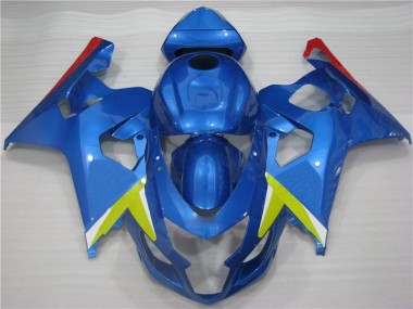 Blau GSXR 600 / 750 K4 2004-2005 Verkleidungen