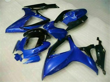 Blau GSXR 600 / 750 K6 2006-2007 Motorrad Verkleidung