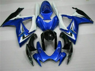 Blau GSXR 600 / 750 K6 2006-2007 Verkleidung