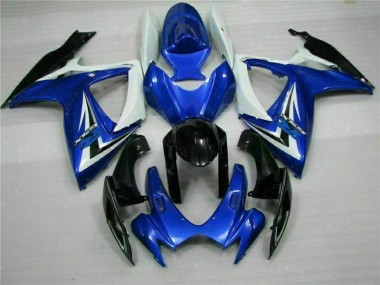 Blau GSXR 600 / 750 K6 2006-2007 Verkleidung & Plastik