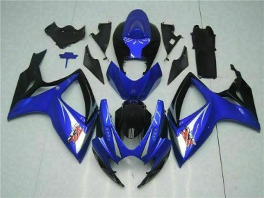 Blau GSXR 600 / 750 K6 2006-2007 Verkleidungen Plastik Kits
