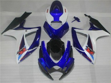 Blau GSXR 600 / 750 K6 2006-2007 VollVerkleidungen & Plastik