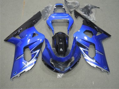 Blau GSXR 600 K1 K2 K3 2001-2003 Verkleidungen