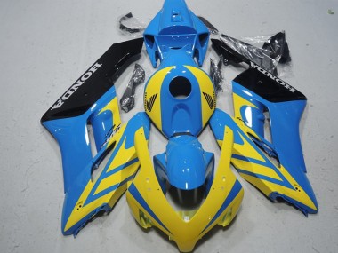 Blau Gelb CBR 1000 RR 2004-2005 Verkleidungen