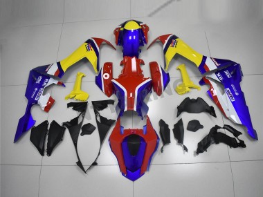 Blau Gelb Rot CBR 1000 RR 2017-2023 Verkleidungen