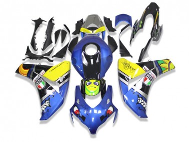 Blau Hai CBR 1000 RR 2008-2011 Verkleidungen
