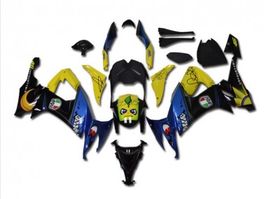 Blau Hai ZX10R 2008-2010 Verkleidungen