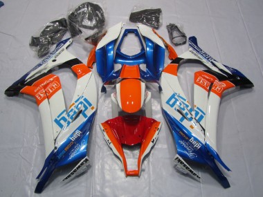 Blau Orange ZX10R 2011-2015 Verkleidungen