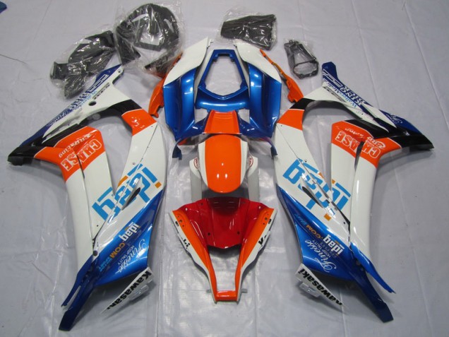 Blau Orange ZX10R 2011-2015 Verkleidungen