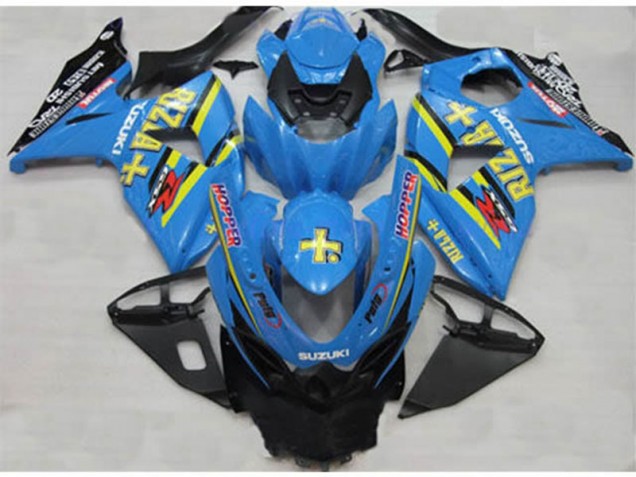 Blau Rizla Hopper GSXR 1000 K9 2009-2016 Verkleidungen Blau Rizla Hopper GSXR 1000 K9 2009-2016 Verkleidungen