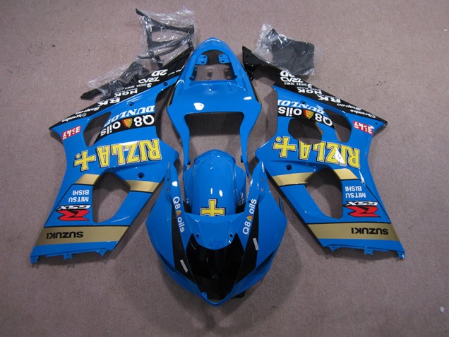 Blau Rizla Q8 Oils GSXR 1000 K3 2003-2004 Verkleidungen Blau Rizla Q8 Oils GSXR 1000 K3 2003-2004 Verkleidungen