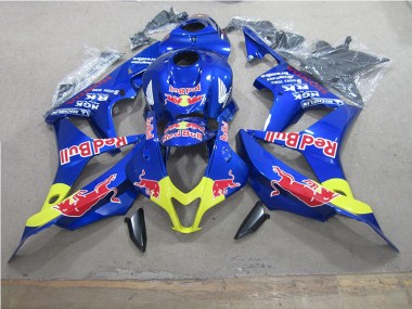Blau Rot Bull CBR 600 RR 2007-2008 Verkleidungen
