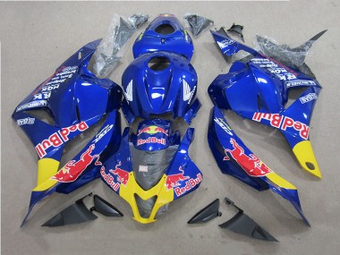 Blau Rot Bull CBR 600 RR 2009-2012 Verkleidungen