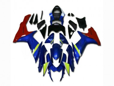 Blau Rot GSXR 600 / 750 K11 2011-2024 Verkleidungen