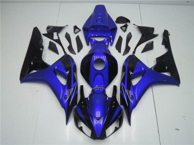 Blau Schwarz CBR 1000 RR 2006-2007 Verkleidungen