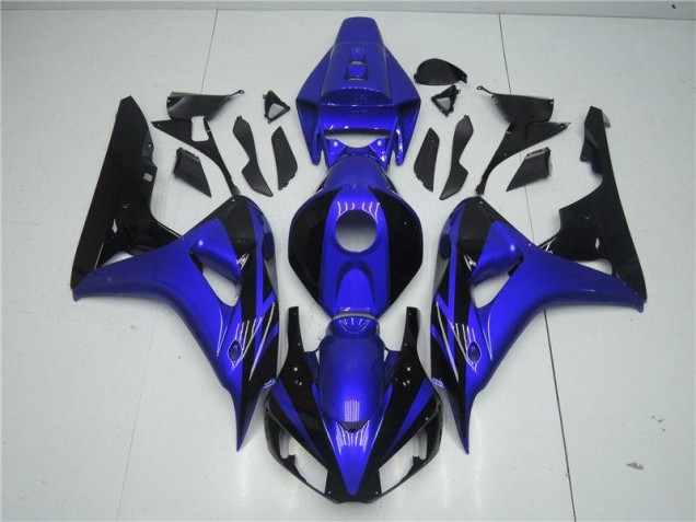 Blau Schwarz CBR 1000 RR 2006-2007 Verkleidungen