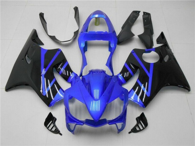 Blau Schwarz CBR 600 F4i 2001-2003 Verkleidung Blau Schwarz CBR 600 F4i 2001-2003 Verkleidung
