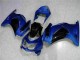 Blau Schwarz EX250 2008-2012 Verkleidungen Blau Schwarz EX250 2008-2012 Verkleidungen