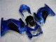 Blau Schwarz EX250 2008-2012 Verkleidungen Blau Schwarz EX250 2008-2012 Verkleidungen