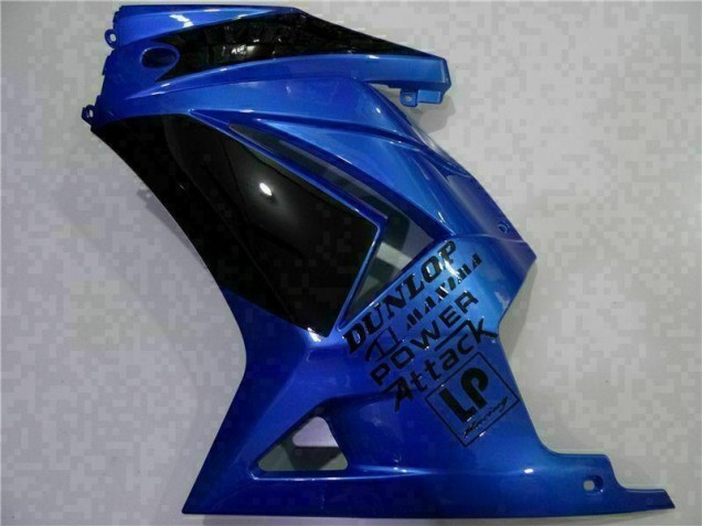 Blau Schwarz EX250 2008-2012 Verkleidungen Blau Schwarz EX250 2008-2012 Verkleidungen