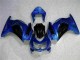 Blau Schwarz EX250 2008-2012 Verkleidungen Blau Schwarz EX250 2008-2012 Verkleidungen