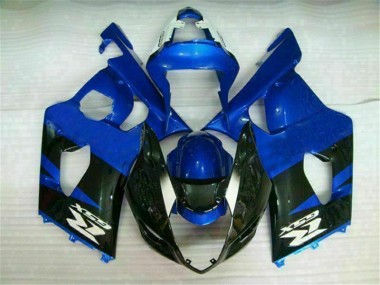 Blau Schwarz GSXR 1000 K3 2003-2004 Verkleidungen