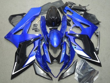 Blau Schwarz GSXR 1000 K5 2005-2006 Vollverkleidung