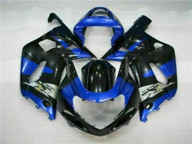 Blau Schwarz GSXR 600 / 750 K1 K2 K3 2001-2003 Verkleidung