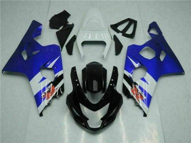 Blau Schwarz GSXR 600 / 750 K4 2004-2005 Verkleidung