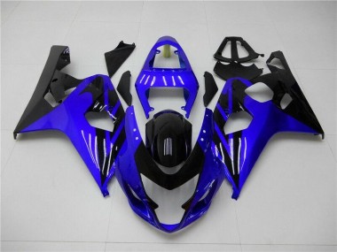 Blau Schwarz GSXR 600 / 750 K4 2004-2005 Verkleidungen