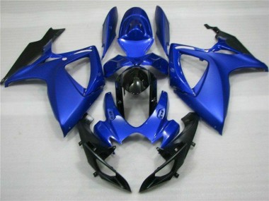 Blau Schwarz GSXR 600 / 750 K6 2006-2007 Verkleidung