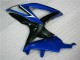 Blau Schwarz GSXR 600 / 750 K8 2008-2010 Verkleidung Blau Schwarz GSXR 600 / 750 K8 2008-2010 Verkleidung