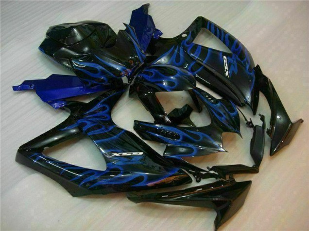 Blau Schwarz GSXR 600 / 750 K8 2008-2010 Verkleidungen Blau Schwarz GSXR 600 / 750 K8 2008-2010 Verkleidungen