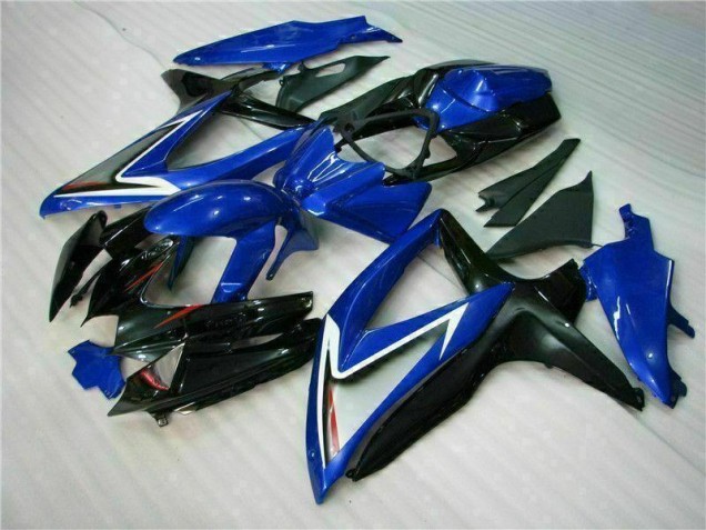 Blau Schwarz GSXR 600 / 750 K8 2008-2010 Vollverkleidung Blau Schwarz GSXR 600 / 750 K8 2008-2010 Vollverkleidung