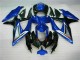 Blau Schwarz GSXR 600 / 750 K8 2008-2010 Vollverkleidung Blau Schwarz GSXR 600 / 750 K8 2008-2010 Vollverkleidung