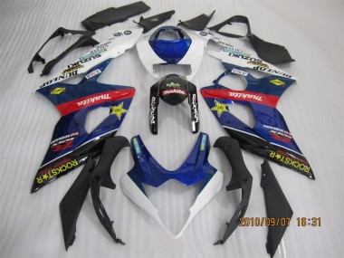 Blau Schwarz Rockstar GSXR 1000 K5 2005-2006 Verkleidungen