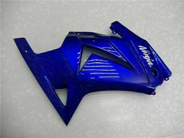 Blau Schwarz Weiß Ninja EX250 2008-2012 Verkleidung