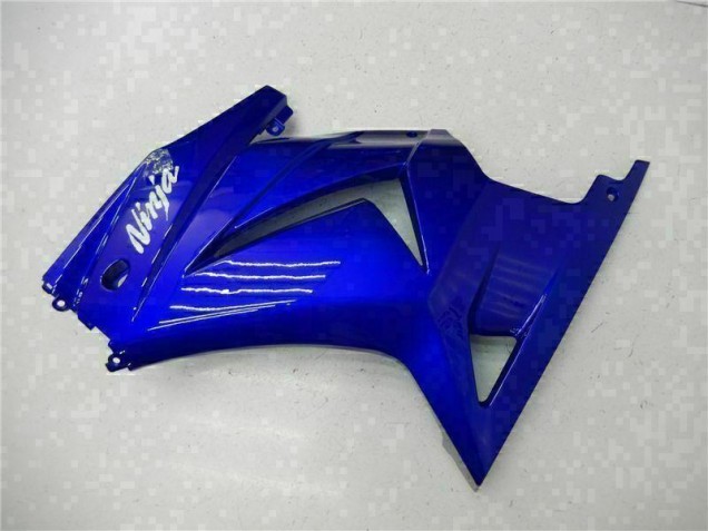 Blau Schwarz Weiß Ninja EX250 2008-2012 Verkleidung