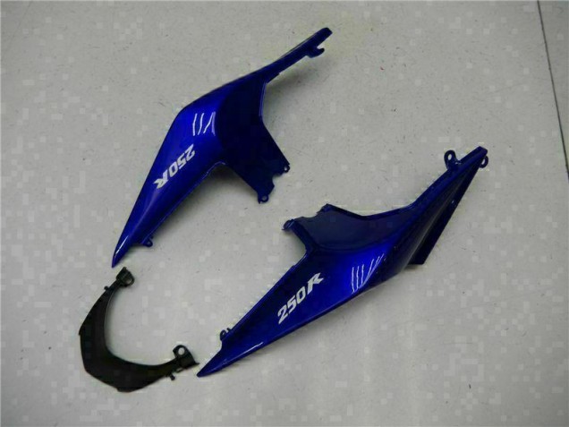 Blau Schwarz Weiß Ninja EX250 2008-2012 Verkleidung