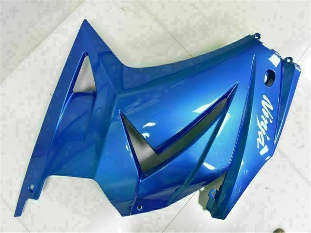 Blau Schwarz Weiß Ninja EX250 2008-2012 Verkleidungen Blau Schwarz Weiß Ninja EX250 2008-2012 Verkleidungen